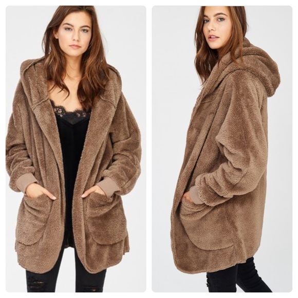soft teddy bear coat